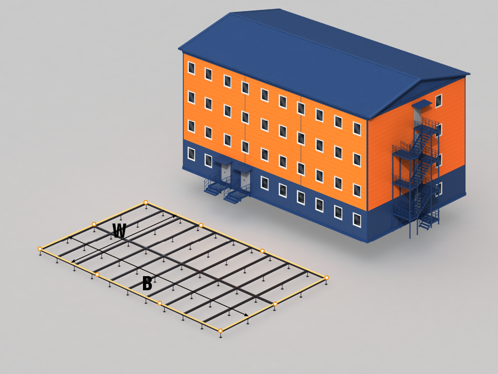Sakalli poydevorlarga montaj.